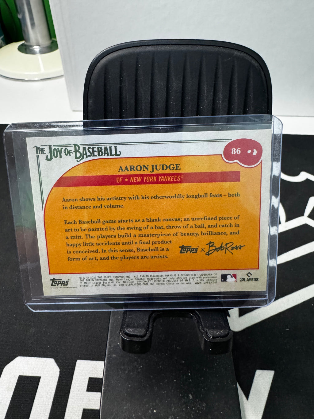 Tuesday July 14 Claim: 2023 Bob Ross X Topps The Joy of Baseball Aaron Judge #86