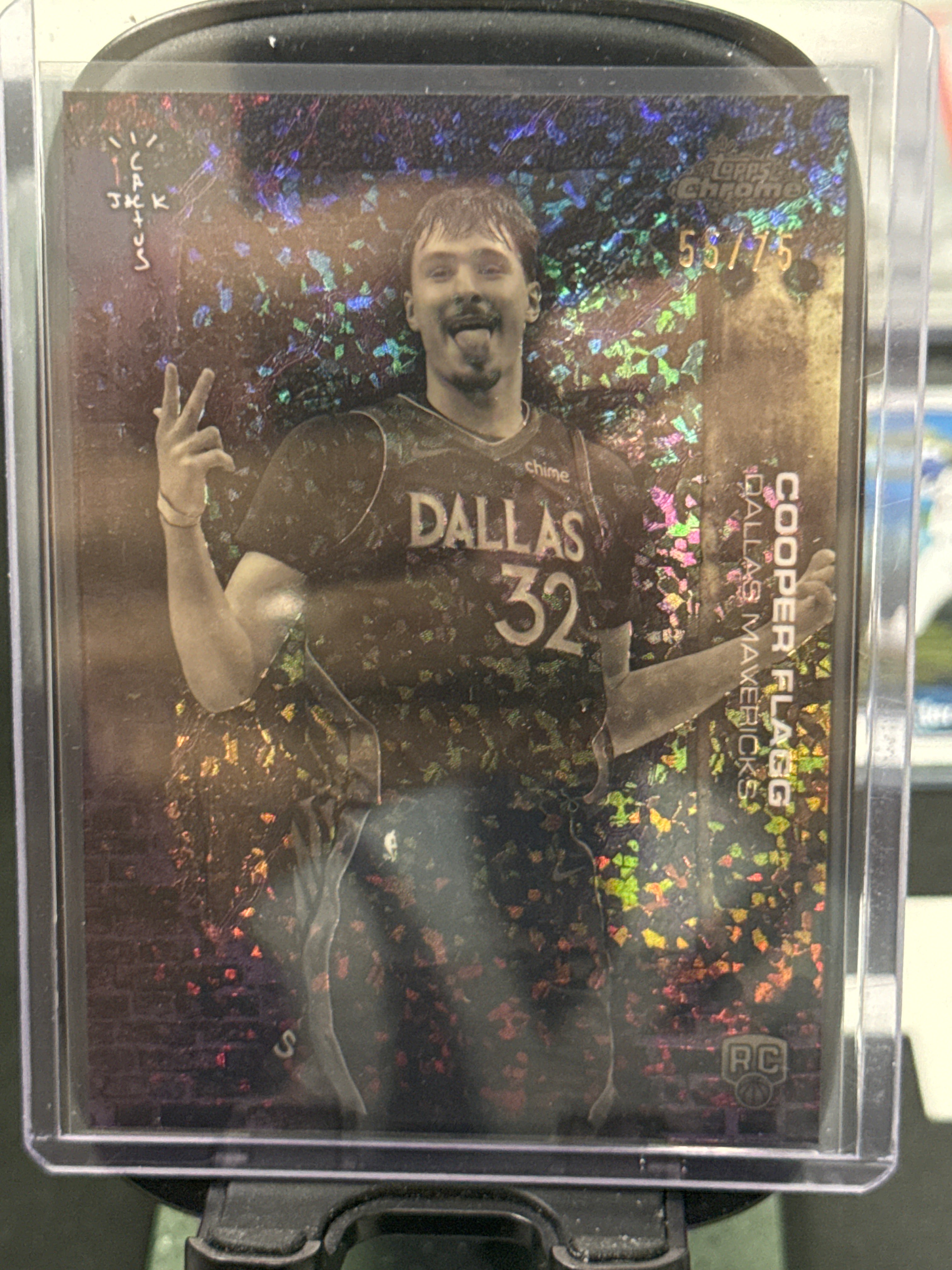 2025-2026 Topps Chrome Cactus Jack - Cooper Flagg /75 RC
