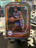 2025-26 Bowman - VJ Edgecombe Orange Reptilian /25 Rookie Card RC