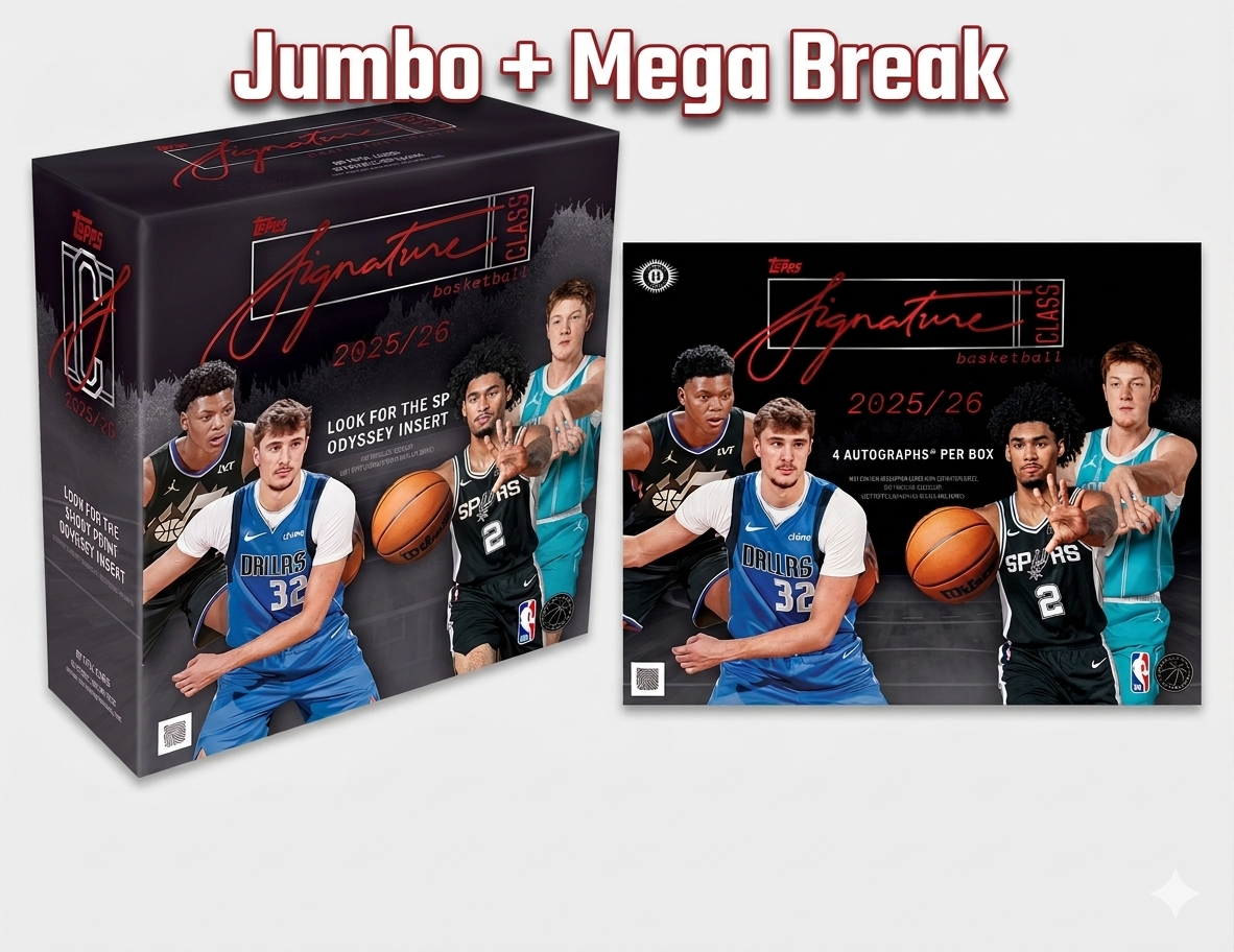 Topps NBA Signature Class Random Team Jumbo + Mega Box Break