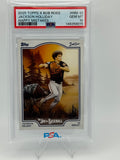 2025 Topps Bob Ross Joy of Baseball Jackson Holliday Happy Mistakes PSA 10