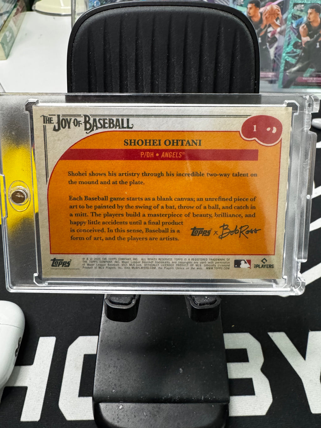 TUESDAY JUNE 23 Claim: Shohei Ohtani 2023 Topps X Bob Ross The Joy of Baseball