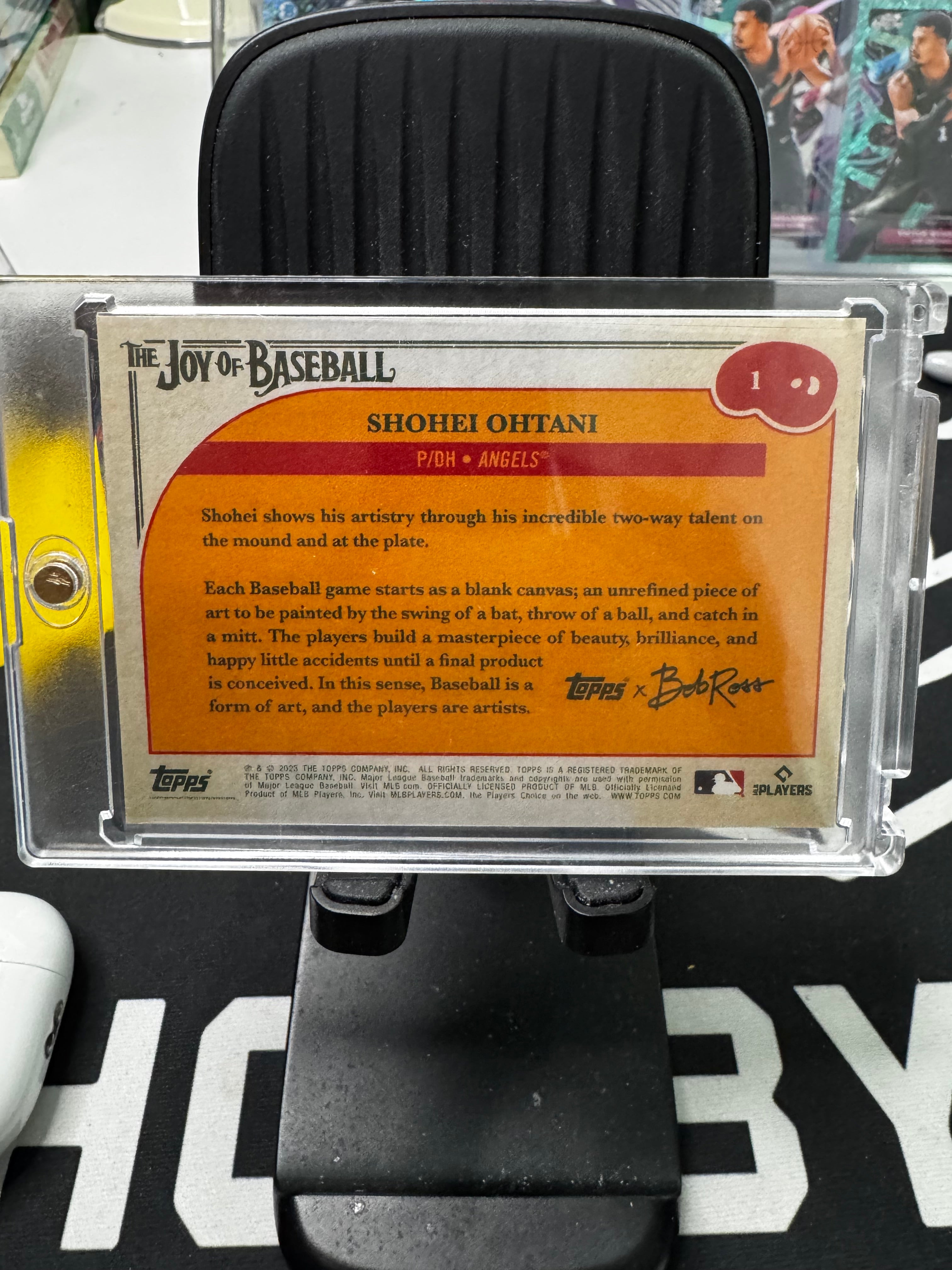 TUESDAY JUNE 23 Claim: Shohei Ohtani 2023 Topps X Bob Ross The Joy of Baseball