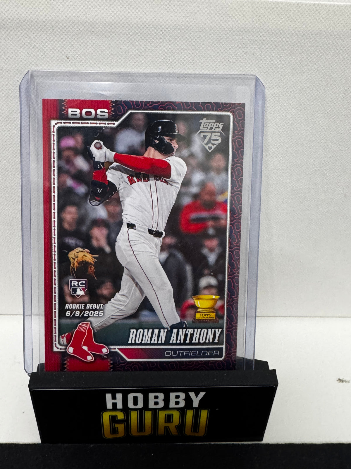 Tuesday Oct 20th Claim: Roman Anthony Team Logo Variation SSP 2026 Topps Update Series