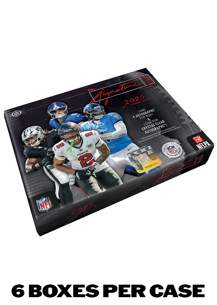 2025 Topps Signature Class Football JUMBO Box Sealed Case **Presale** 24 AUTOS!
