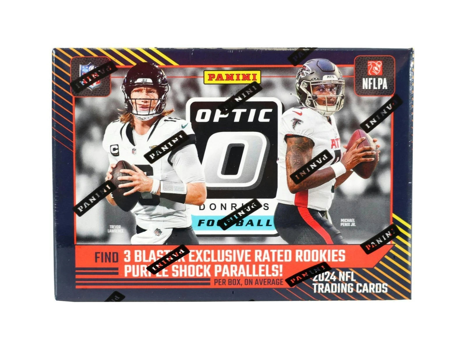 2024 Donruss Optic Football Blaster Box - Purple Shock Parallels